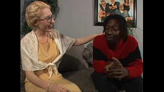 Branco quente loira madura Dalny leva Byrons bbc na bunda dela.