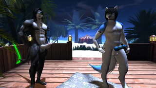 Vidurnakčio Susitikimą 2 ( Furry / Yiff )